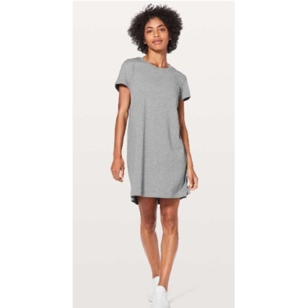 Lululemon Day‎ Tripper Dress Heathered Medium Grey